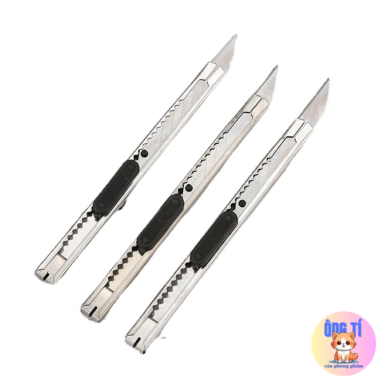 Dao dọc giấy bằng thép không gỉ-Văn phòng phẩm Ông Tí