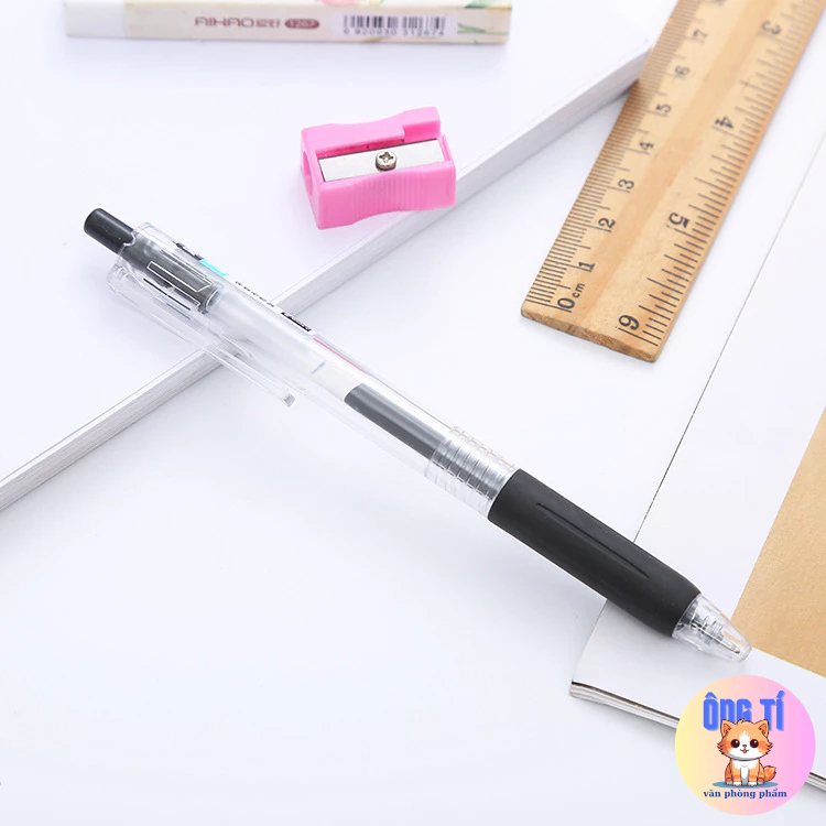 Bút gel bấm ngòi 0.5mm văn phòng phẩm