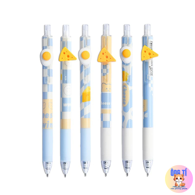 Bút gel Phô mai Sea salt Chesse dễ thương