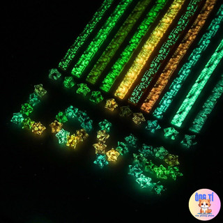 Giấy gấp sao phát sáng DIY handmade