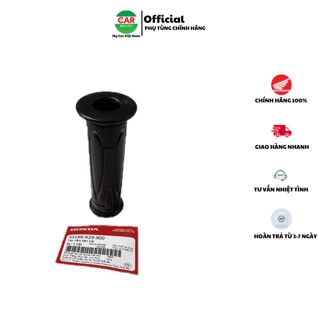 Tay nắm  bên trái HONDA AIR BLADE 125, SH MODE. 53166K29900