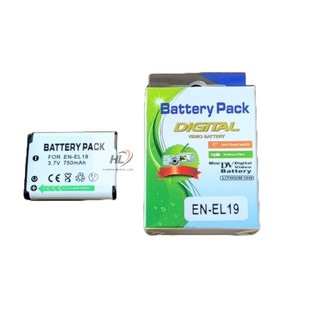 Pin en-el19 pin en-el10 sạc cho pin en-el8 en-el10 en-el19 sử dụng cho máy ảnh du lịch nikon