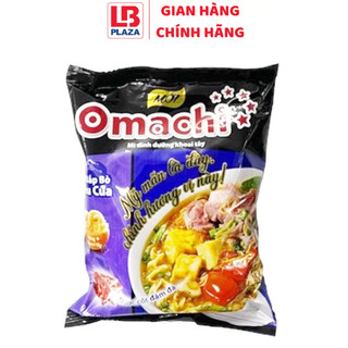 Mì Omachi lẩu bắp bò riêu cua 80g