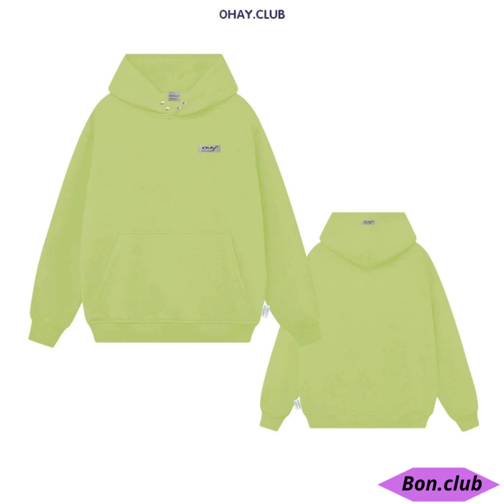 Áo Hoodie Nam Nữ Nỉ Ngoại Siêu Dầy UNISEX LOCABRAND Form Rộng Mũ To 2 Màu Đen Xám Phong Cách Hàn Quốc BON