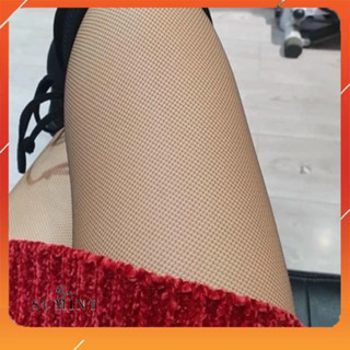 [Hàng cao cấp] Quần tất 3D lưới mắt nhỏ đánh lừa thị giác siêu dai chống tụt nâng mông tiệp màu da