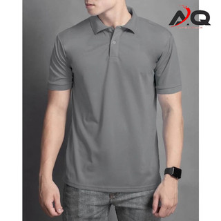Áo thun Polo trơn Nam cổ bẻ basic cộc tay vải cotton mát mịn co dãn tốt