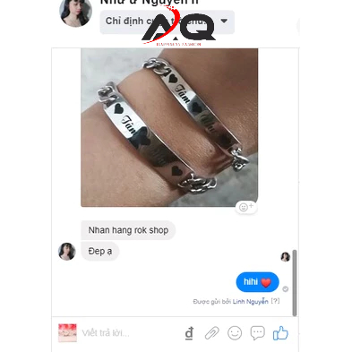 Khắc tên in tên lên Vòng tay titan MĂT XÍCH cặp đôi nam nữ lắc tay bằng thép không gỉ thiết kế đơn giản thanh lịch