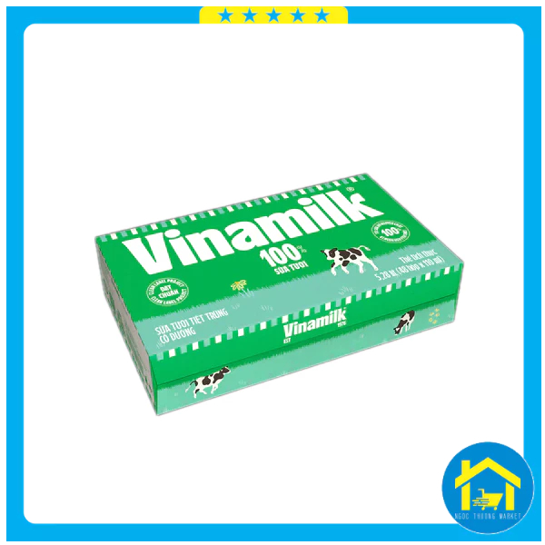 - Sữa Tươi Tiệt Trùng Có Đường Vinamilk 100%