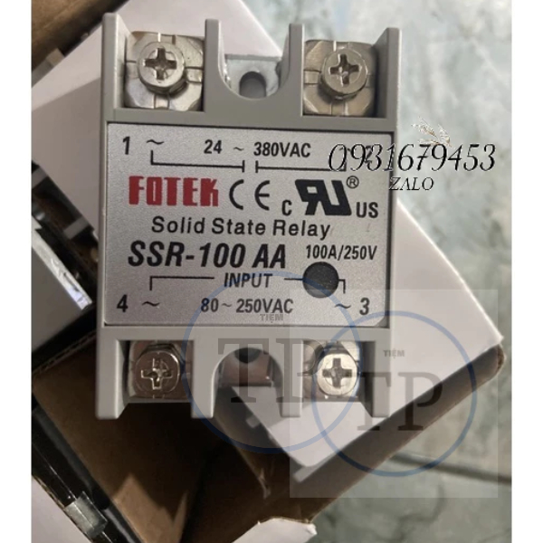Relay bán dẫn SSR-100VA 100DA 100DD 100LA 100VAH 100DAH