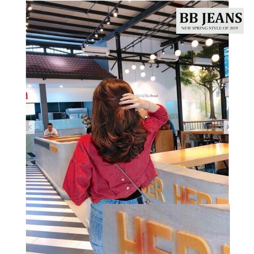 Áo khoác kaki nữ nút lưng  form lững dài áo tầm 45-46cm freesize 39-58kg