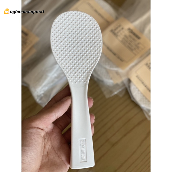 Muôi cơm chính hãng Zojirushi 2 màu đen trắng