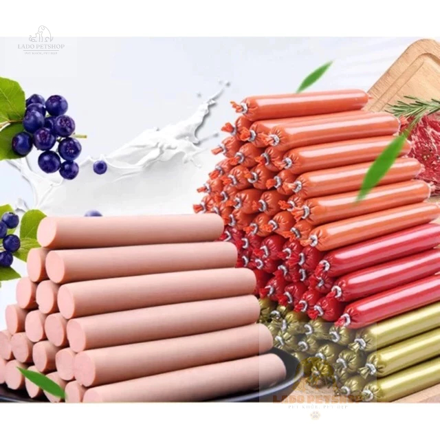 Xúc xích chó mèo 5 vị