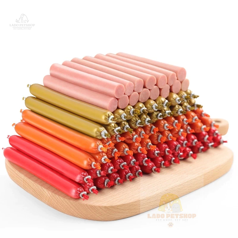 Xúc xích chó mèo 5 vị