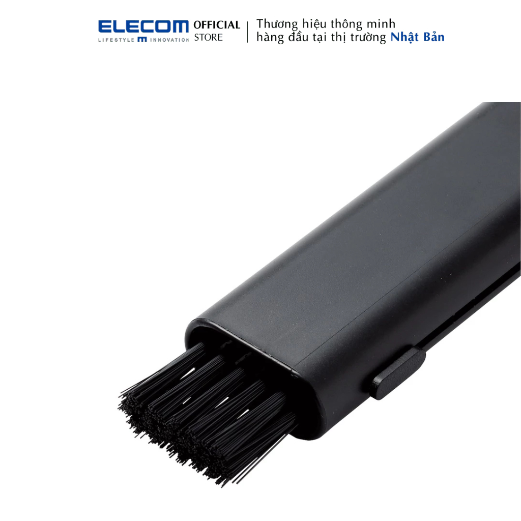 Chổi quét bụi 2 đầu Elecom KBR-014 - loại bỏ bụi bẩn, tĩnh điện