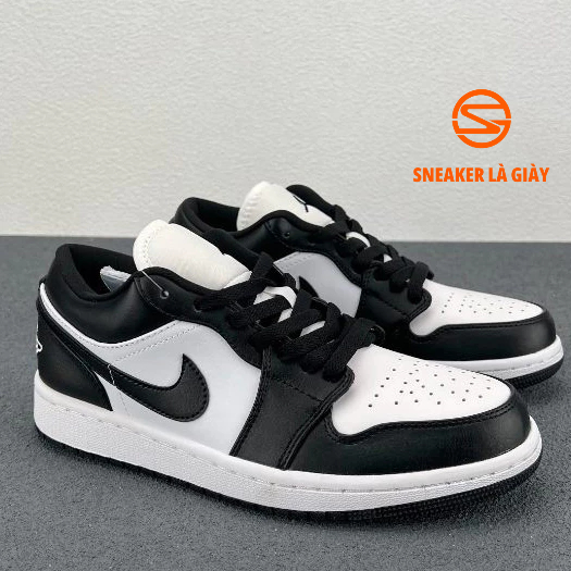 Giày  Air Jordan 1 Low Panda AJ1 White Black - BẢN CAO CẤP | FULLBOX