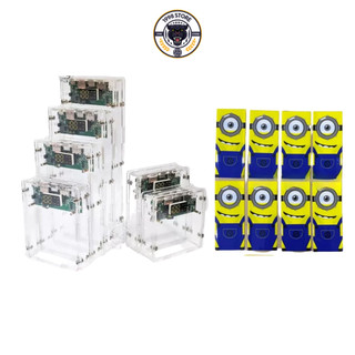 Vỏ box sạc dự phòng mica cho pin 18650, mạch 30w qc 3.0 - lựa chọn tốt cho box sạc mica