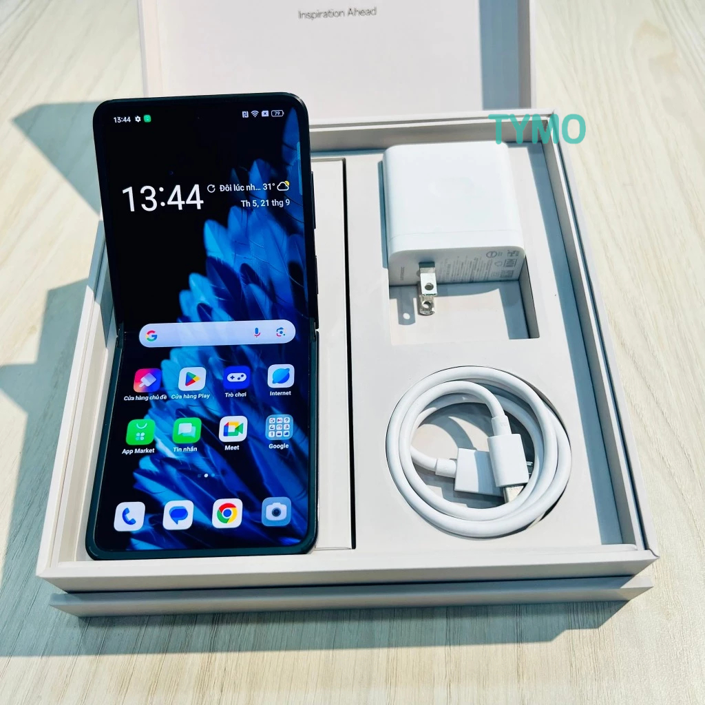 Điện thoại OPPO Find N2 Flip 5G - Nguyên Seal đập hộp - Hàng chính hãng - Bảo hành 12 tháng - 7 ngày đổi trả
