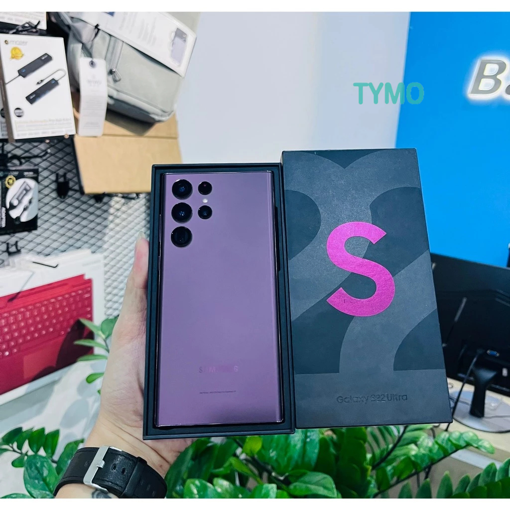 Điện thoại Samsung Galaxy S22 Ultra 5G - Nguyên Seal - Hàng chính hãng - Bảo hành 12 tháng - 7 ngày đổi trả