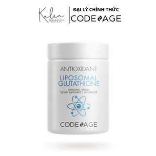 Viên uống trắng da chống oxy hoá Liposomal Glutathione Code Age