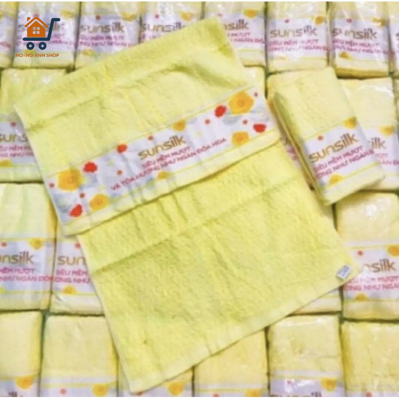 Khăn Tắm Coton 35x75cm - Khăn Mềm Thấm Hút Tốt - KM Qnilever