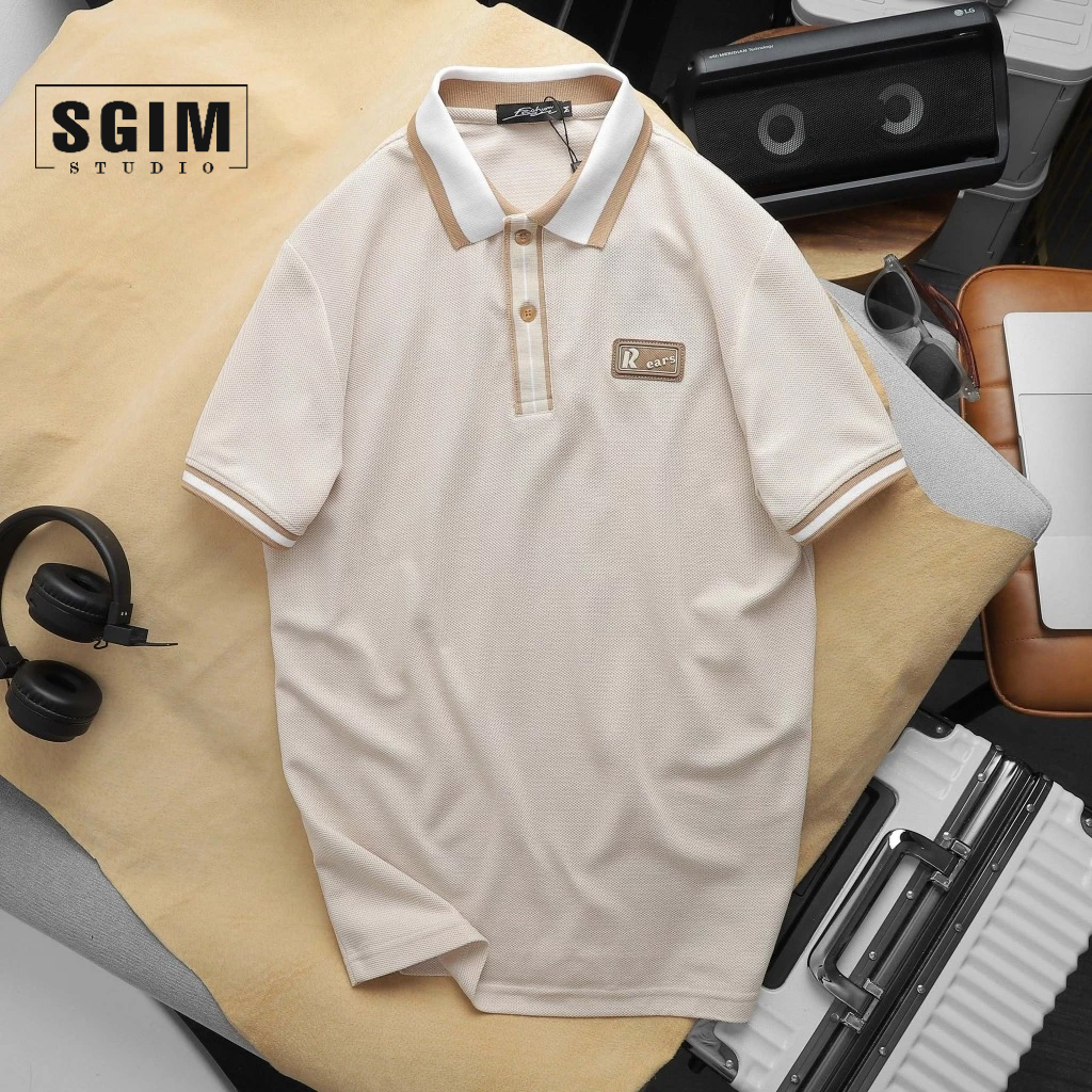 Áo polo nam Rears cao cấp, Thun cá sấu cotton lục giác thoáng mát  | Sgimstudio