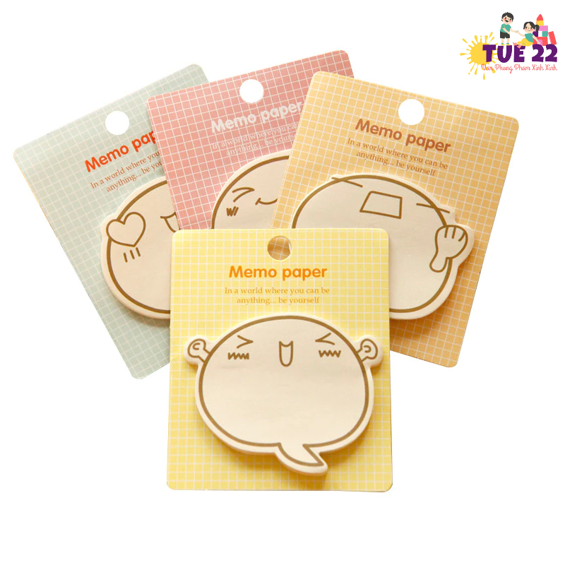 Giấy note  nhiều kiểu mẫu cute đáng yêu