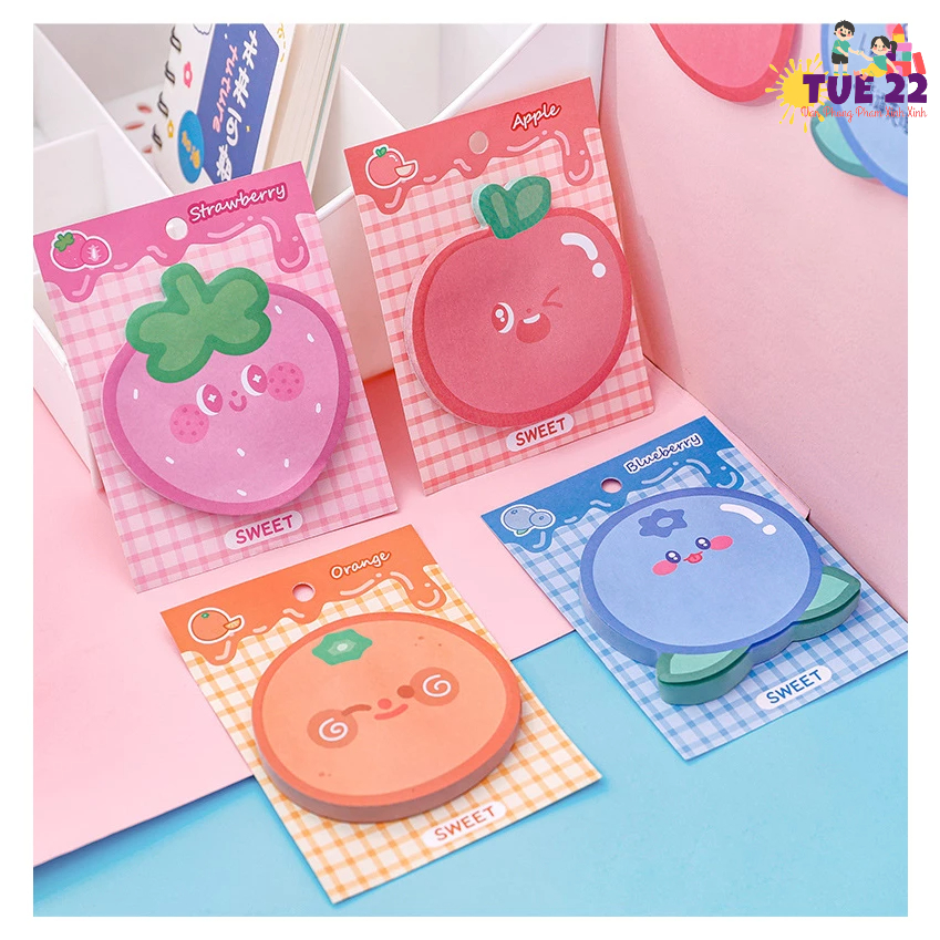 Giấy note  nhiều kiểu mẫu cute đáng yêu