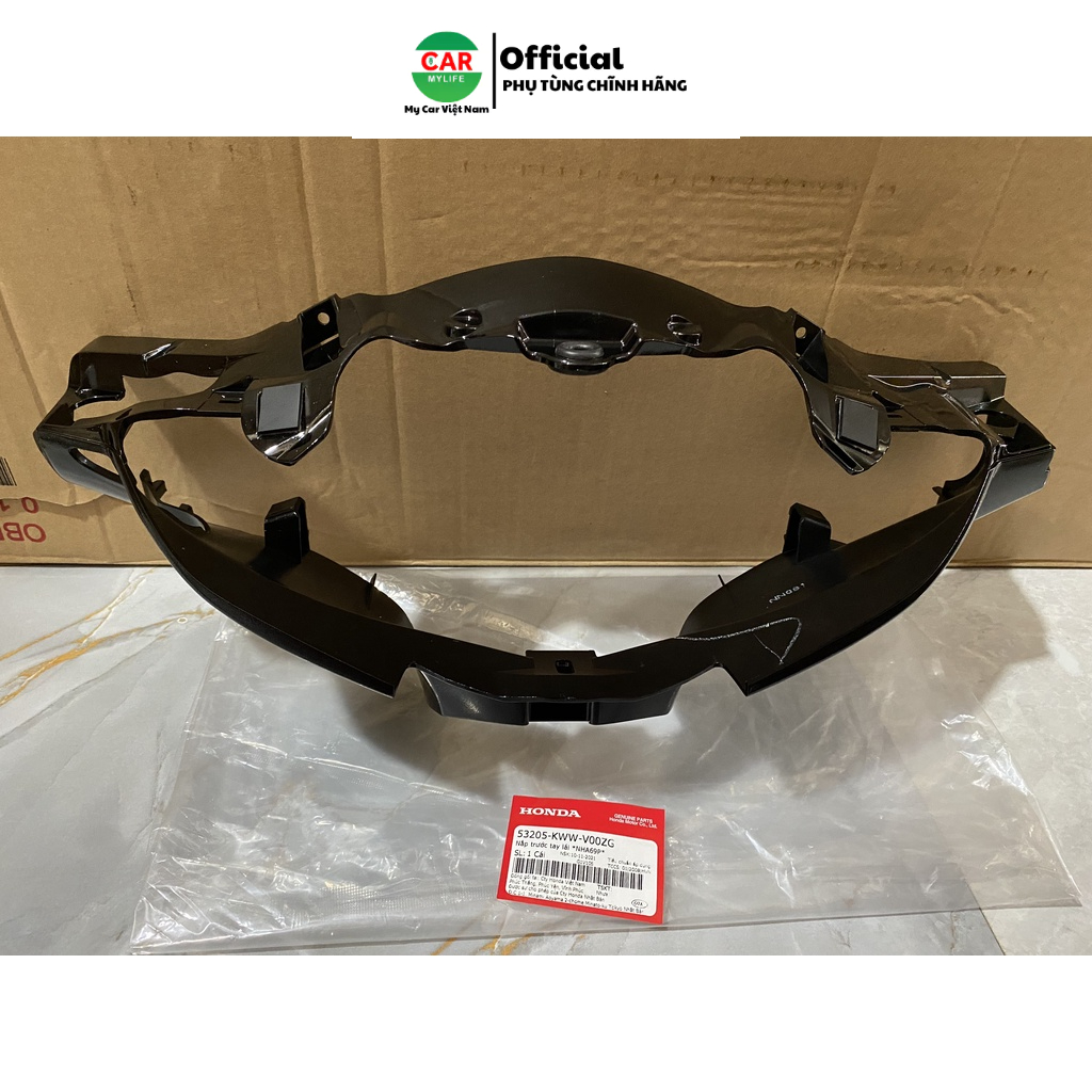 Nắp trước tay lái - Bàn thờ HONDA WAVE RSX110 màu Đen.