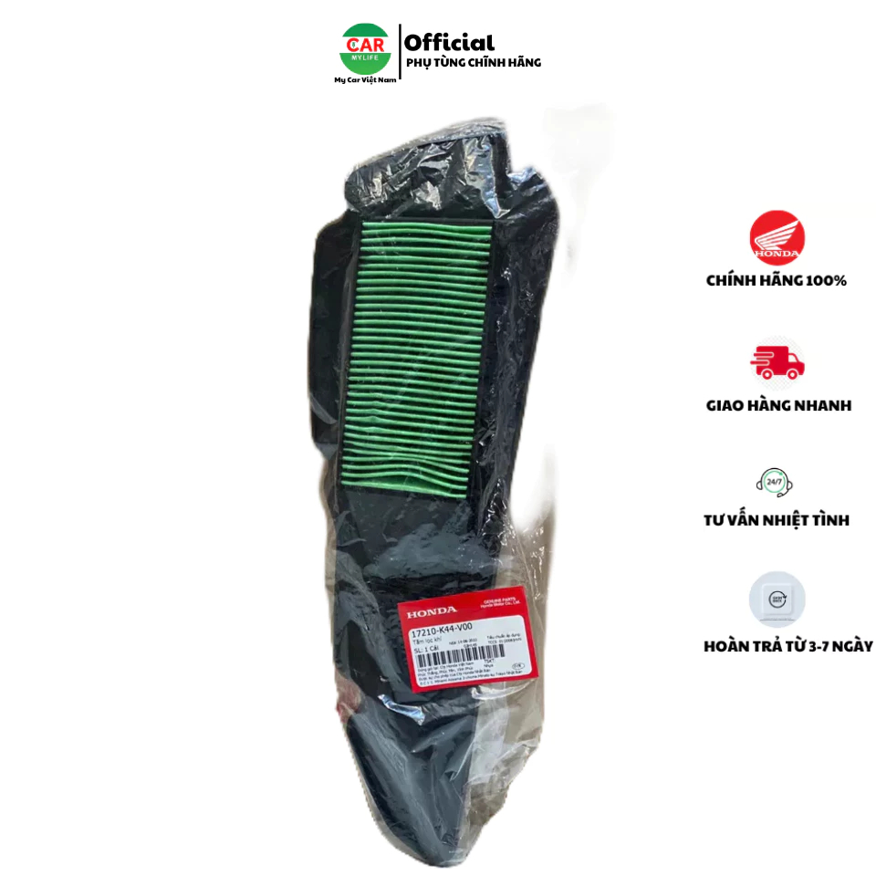 Lọc gió xe máy - tấm lọc khí HONDA VISION năm 2014-2016-2018-2020. 17210K44V00