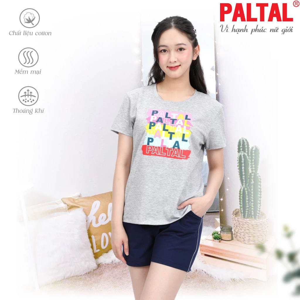 Bộ đùi 195p 5171 tay ngắn cotton