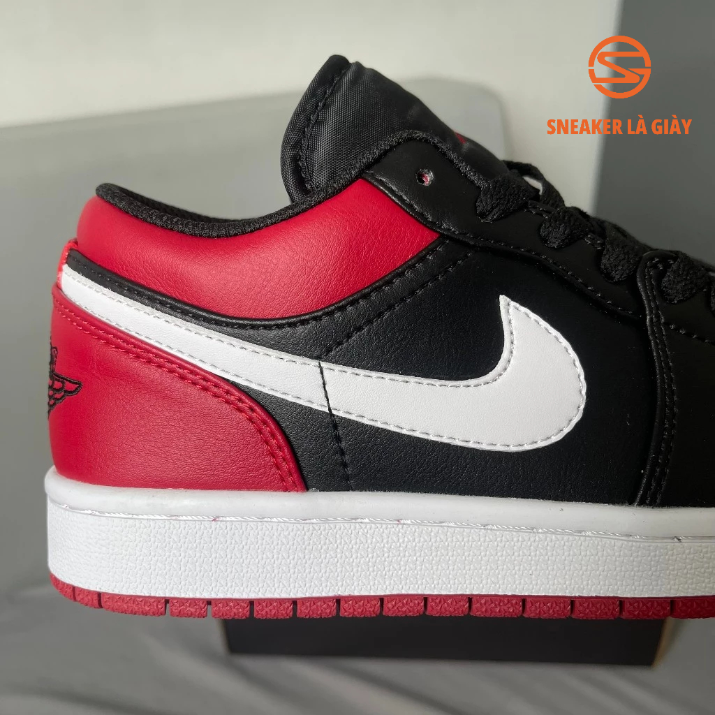 Giày Air Jordan 1 Low ‘Alternate Bred Toe’ 553558-066 - High Quality Fullbox