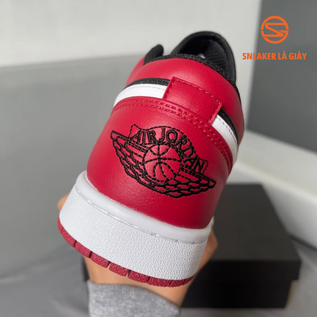 Giày Air Jordan 1 Low ‘Alternate Bred Toe’ 553558-066 - High Quality Fullbox