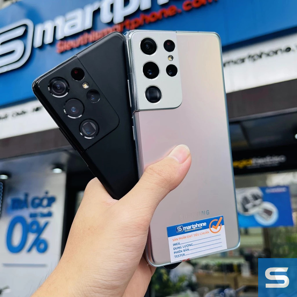 Điện Thoại Samsung Galaxy S21 Ultra 5G - Nguyên Seal - Hàng chính hãng - Bảo hành 12 tháng - 7 ngày đổi trả