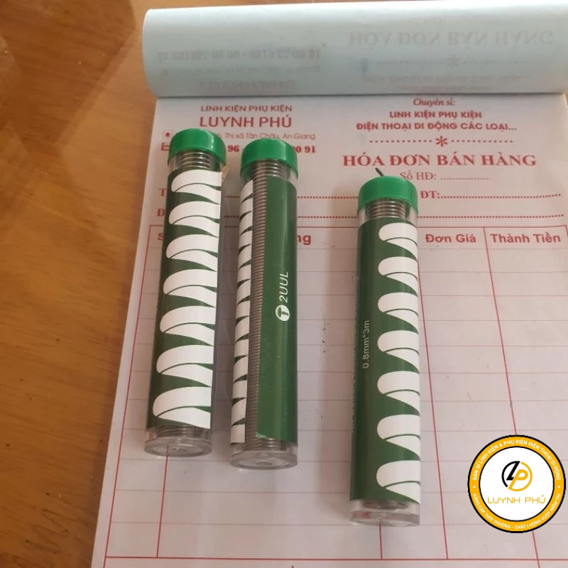 Thiếc chì hàn cell pin 2uul loại chuẩn