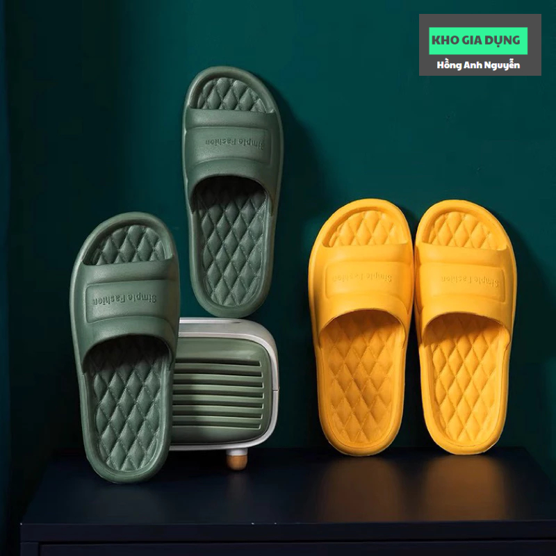 Dép đi trong nhà, văn phòng, khách sạn, spa bằng xốp EVA siêu nhẹ, bền, rẻ