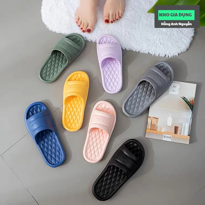 Dép đi trong nhà, văn phòng, khách sạn, spa bằng xốp EVA siêu nhẹ, bền, rẻ