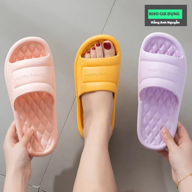 Dép đi trong nhà, văn phòng, khách sạn, spa bằng xốp EVA siêu nhẹ, bền, rẻ