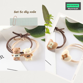 Dây buộc tóc, dây cột tóc thời trang Hàn Quốc