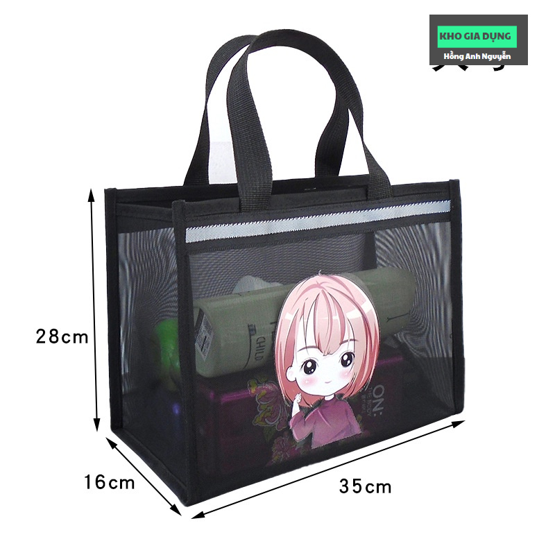 Túi xách bỉm sữa, túi xách đa năng, túi vải đa năng cho mẹ và bé