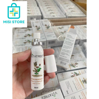 Xịt giảm đau họng Keo Ong Vitatree Úc 30ml