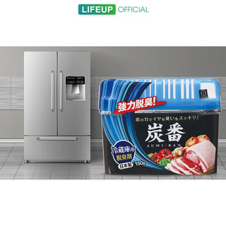 Hộp khử mùi tủ lạnh than hoạt tính LifeUp hàng nội địa Nhật Bản