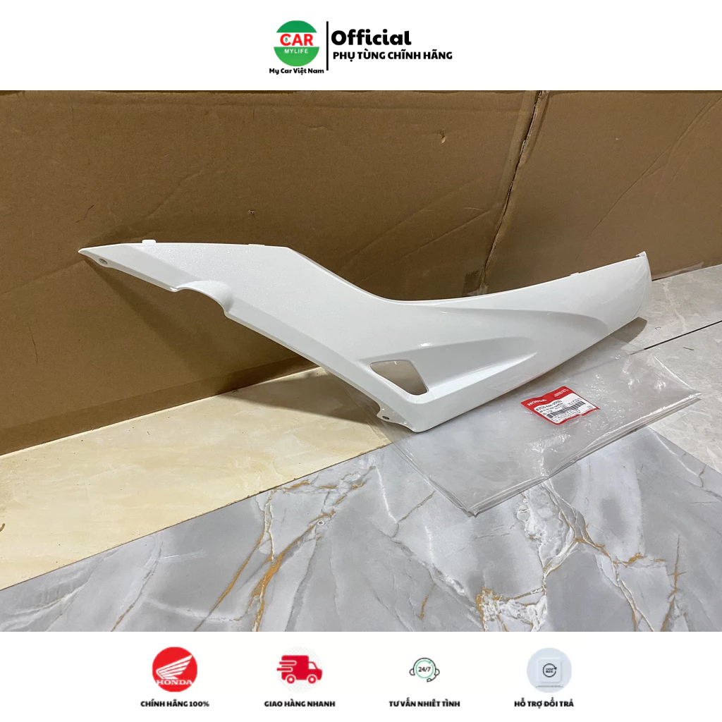 Bộ ốp sàn bên phải - thanh cạnh sàn HONDA VISION năm 2014-2016-2018-2020 màu Trắng. *NHB55P* 83520K44V00ZV