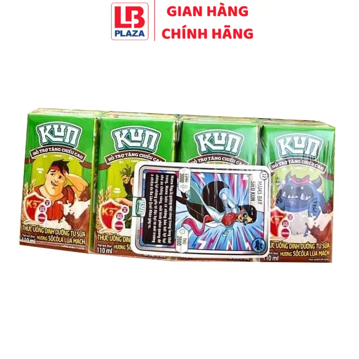Sữa Kun socola 110ml*4