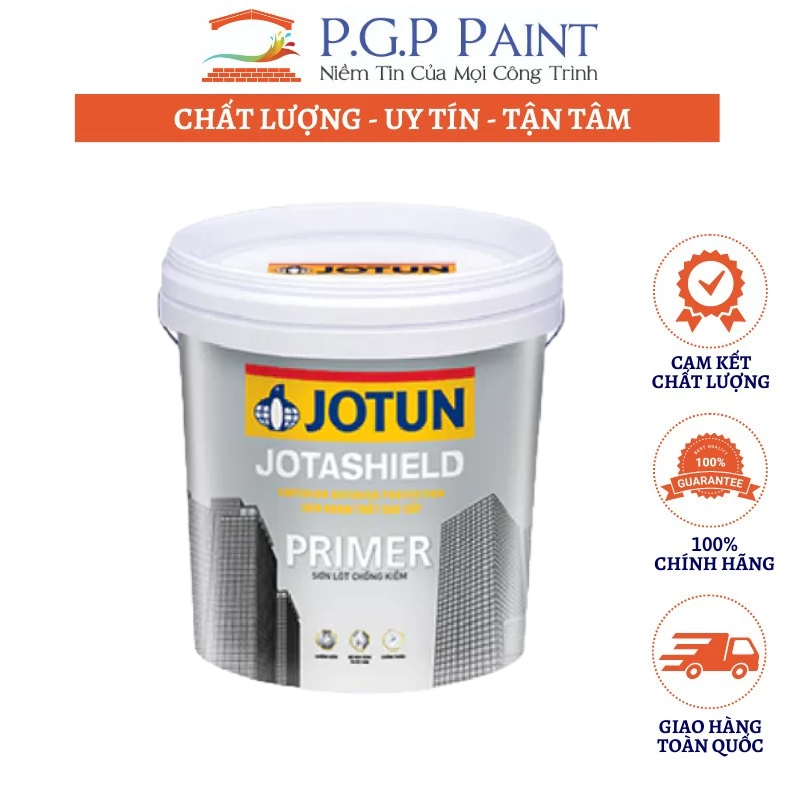 [5L] Sơn Lót Chống Kiềm Ngoại Thất Cao Cấp Jotun Jotashield Primer