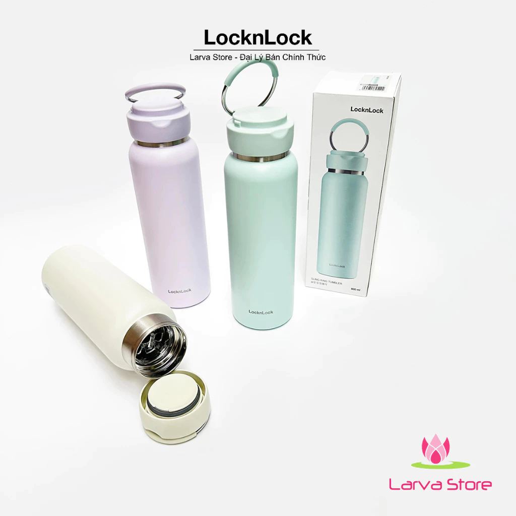 LHC4322 - Bình giữ nhiệt LocknLock Sling Ring Tumbler 800ml