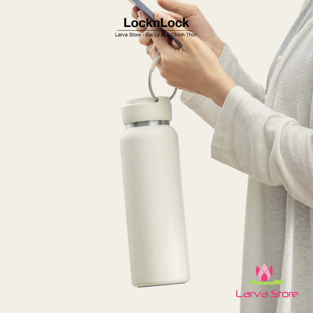 LHC4322 - Bình giữ nhiệt LocknLock Sling Ring Tumbler 800ml