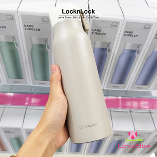 Bình Giữ Nhiệt Lock&Lock Name Tumbler LHC4125 GRY 500ml Màu Xám - Larva Store