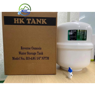 Bình áp nhựa 4.0g dung tích 10l cho máy lọc nước ro