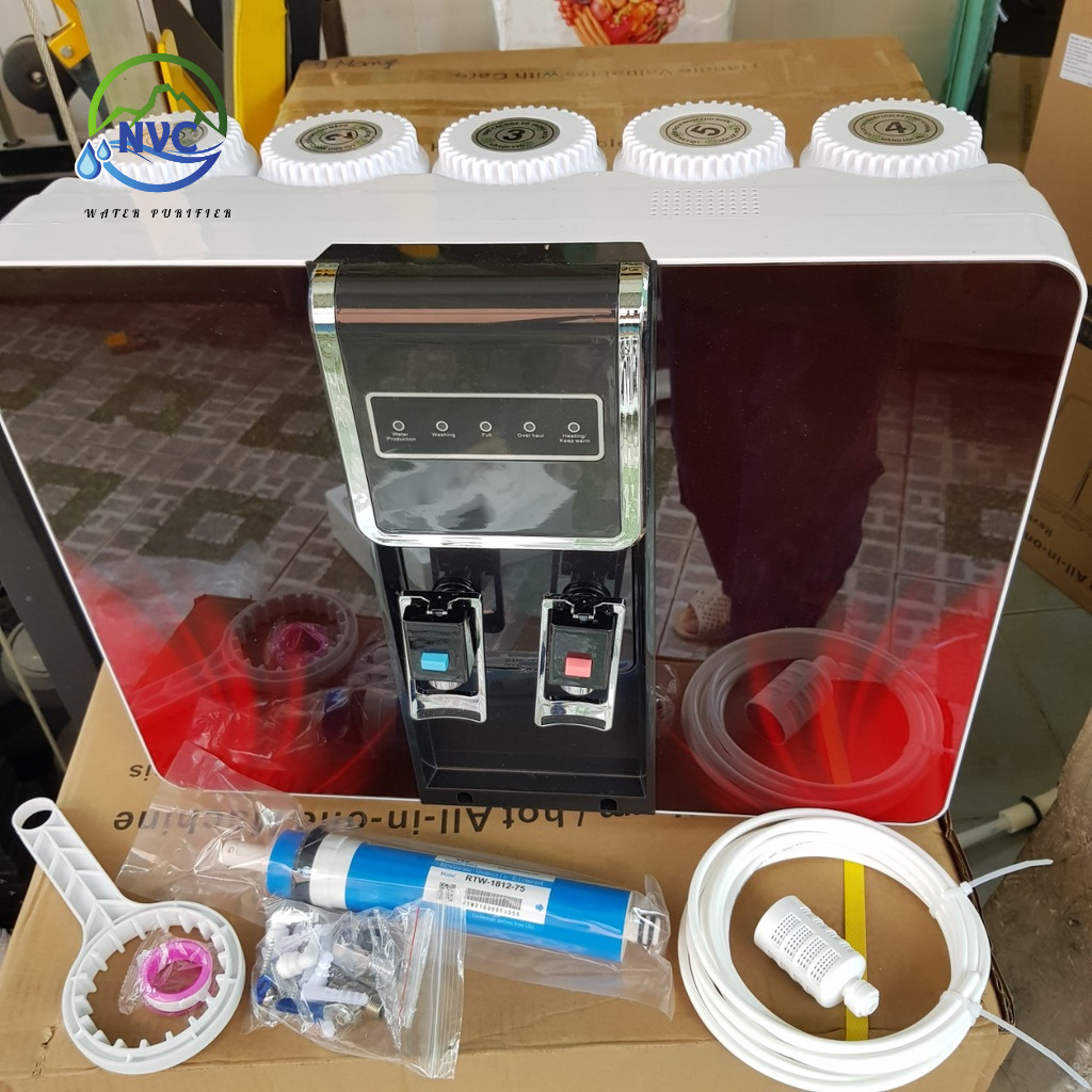Máy lọc nước RO treo tường 2 vòi nóng lạnh