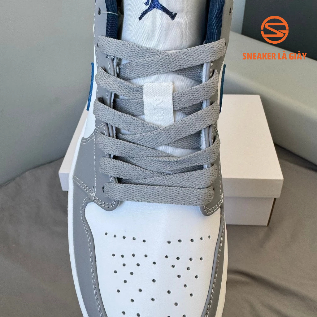 Giày Air Jordan 1 Low French Blue DC0774-042 - BẢN CAO CẤP FULLBOX